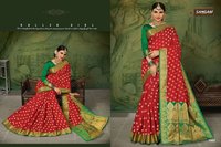 Sangam Prints Kanchipuram Handloom Weaving Silk Saree Catalog