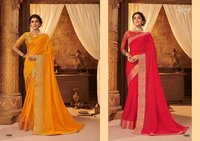 Saroj Textiles Suhagan Vichatri Silk Printed Saree Catalog