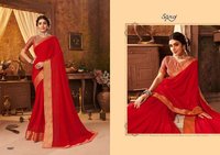Saroj Textiles Suhagan Vichatri Silk Printed Saree Catalog