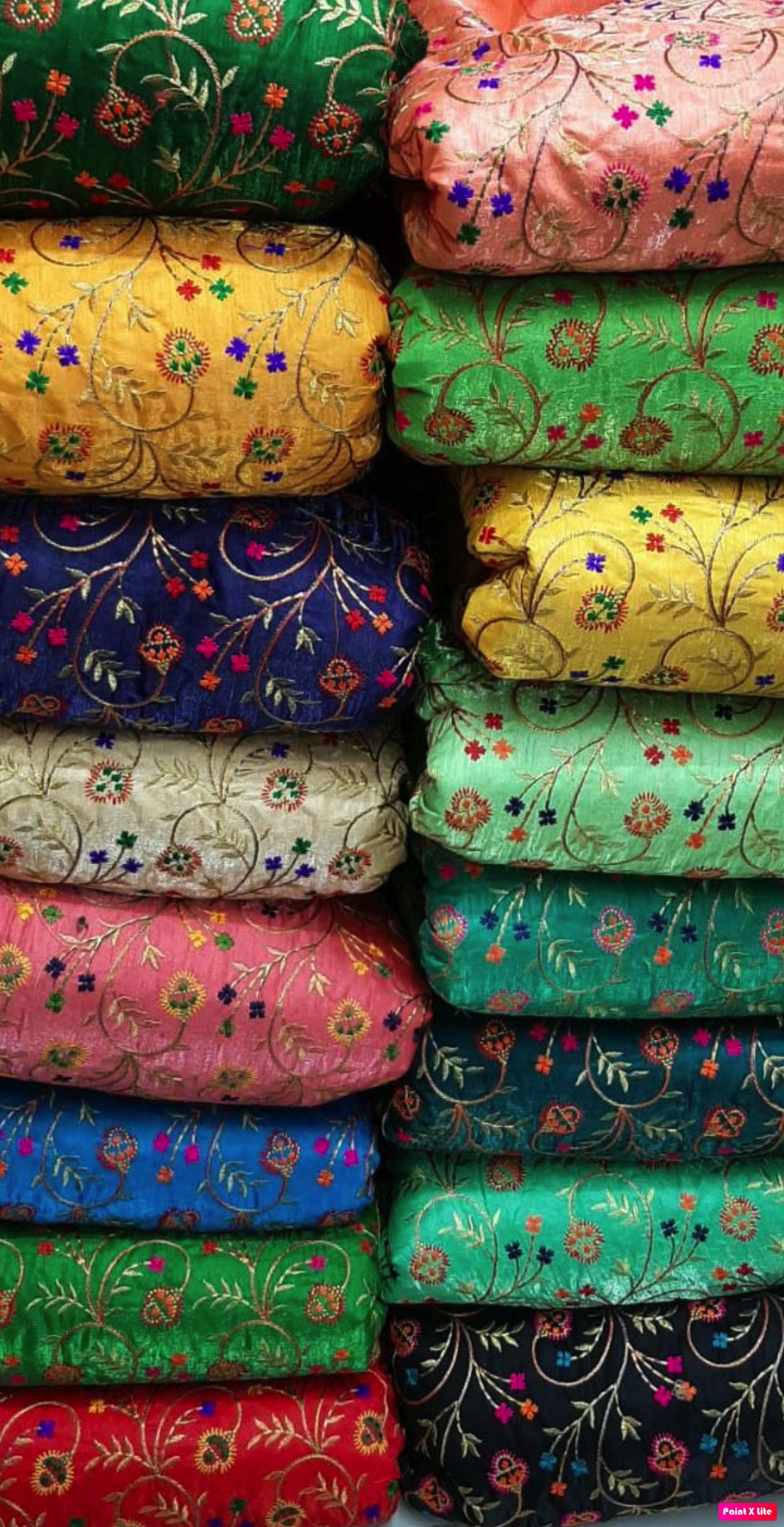 Multi Colours Embroidery