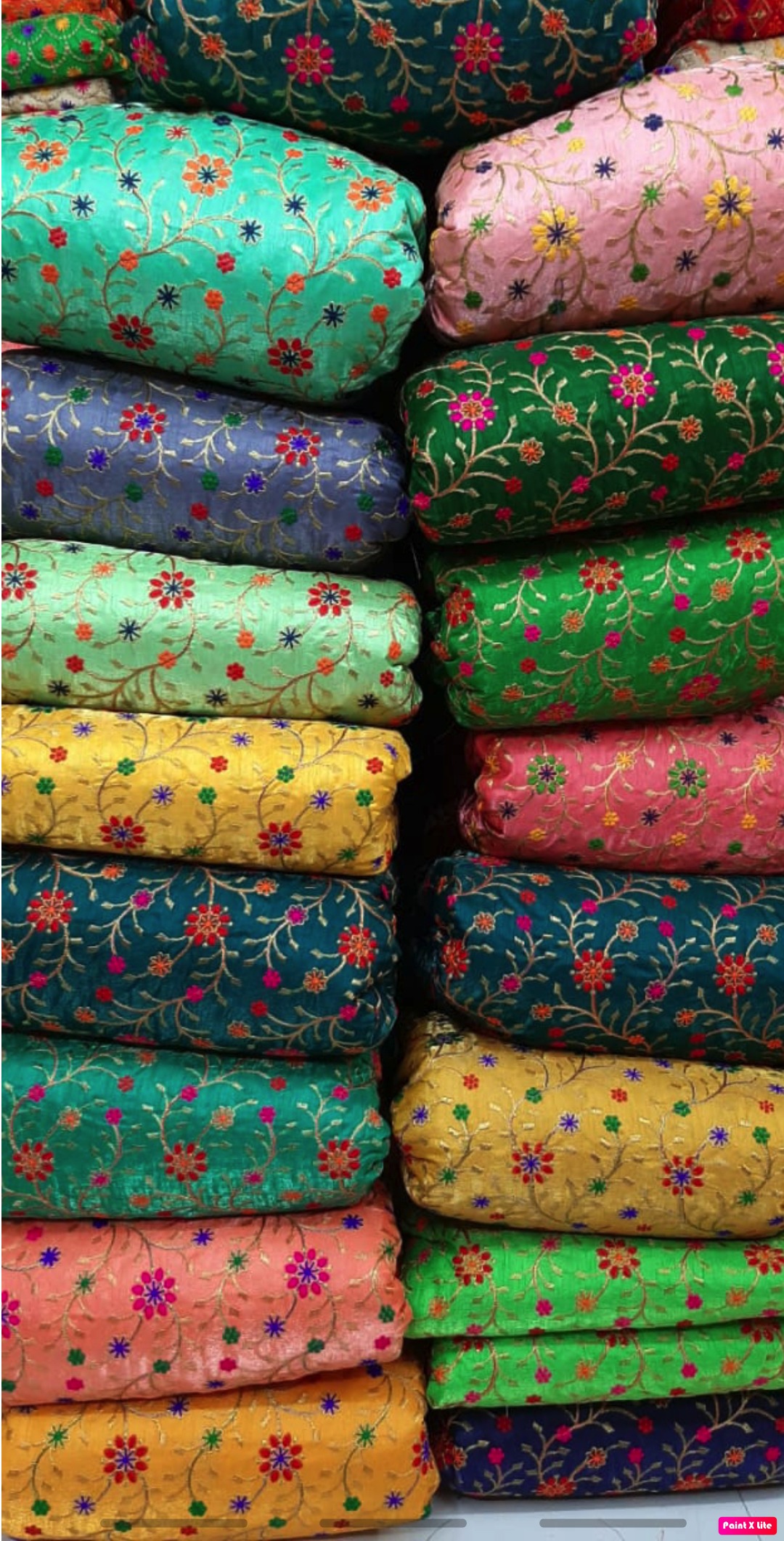 Multi Colours Embroidery