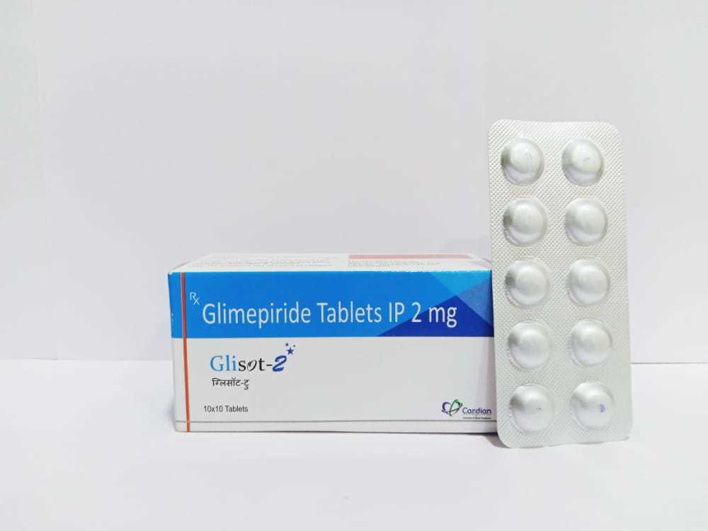 Glimepiride 1/2/3/4 + Metformin 1000mg Tablets