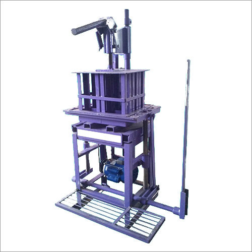 6 Bricks Manual Making Machine