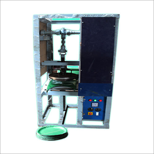 Single Die Crank Paper Plate Making Machine