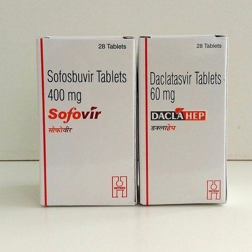 Sofovir  400 mg Tablet + Daclahep 60 Tablet