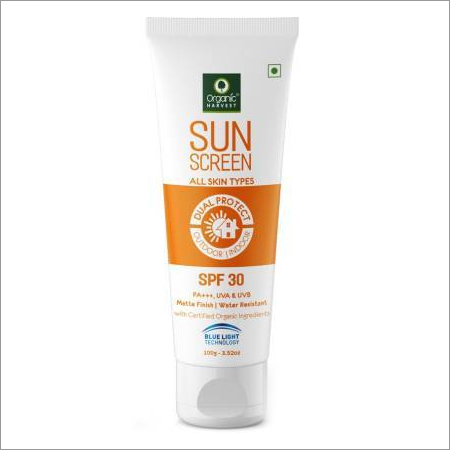 Organic Harvest Sunscreen for oily Skin SPF 30 By LIVEAGES HEALTHCARE