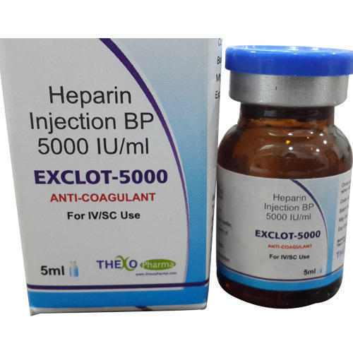 5000 Iu Heparin Injections