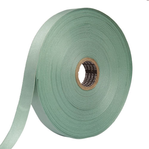 Double Satin NR  Sage Green Ribbons 25mm /1''inch 20mtr Length