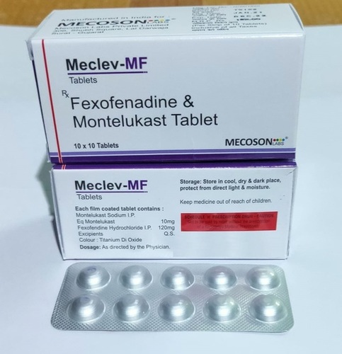 Fexofenadine 120 mg And Montelukast 10 mg Tab