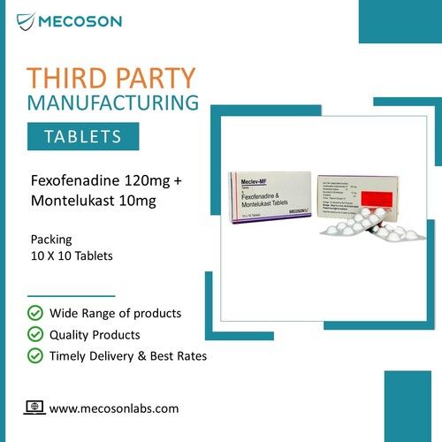 Fexofenadine 120mg And Monteleukast 10 Mg Tab