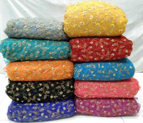 Net Embroidery Fabric