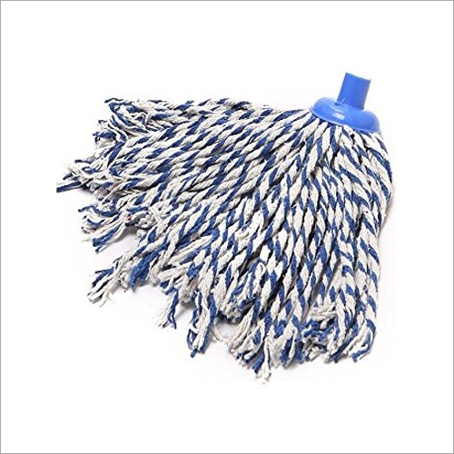 White & Blue Colour Round Mop Refill