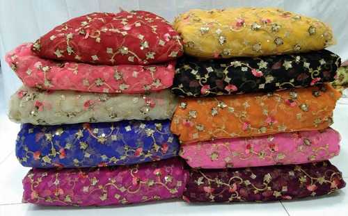 Net Embroidery Fabric