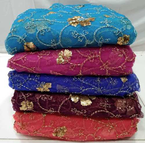 Net Embroidery Fabric