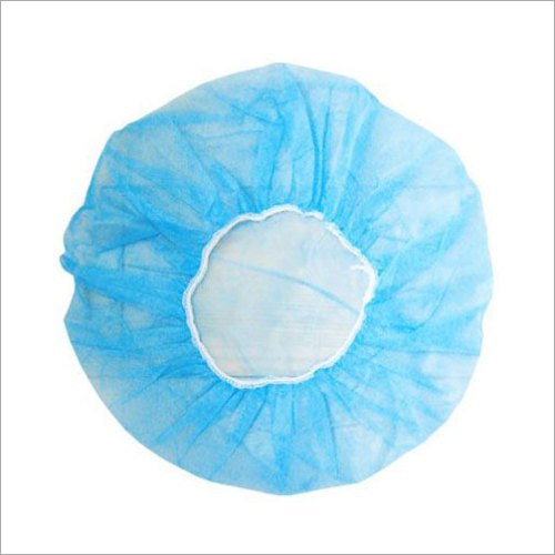 Blue Non Woven Bouffant Cap