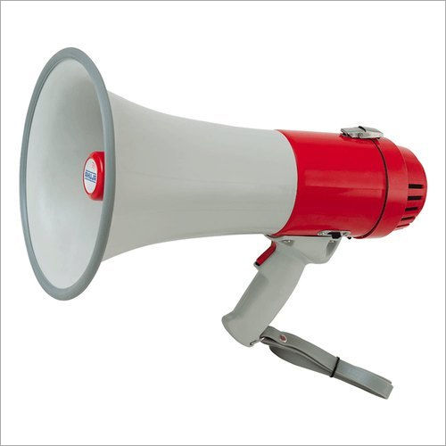 White Heavy Duty Megaphone