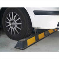 Rubber Car Stopper - Rubber, 1840x150x100mm | Eco-friendly, Ideal Parking Aid To Prevent Vehicle Over-run And Collision
