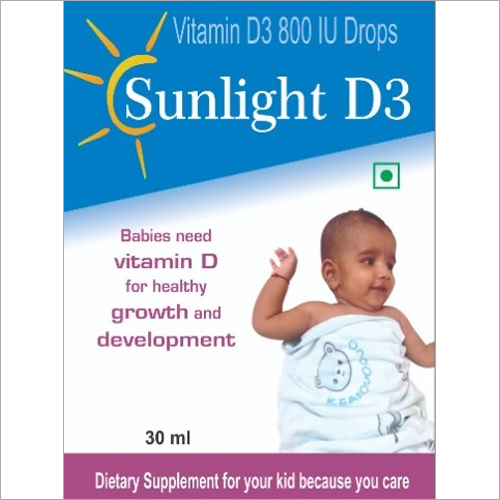 30 ml Vitamin D3 800 IU Drop