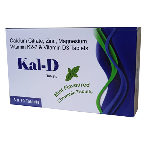 Calcium Citrate Zinc Magnesium Vitamin k2-7 and Vitamin D3 Tablets