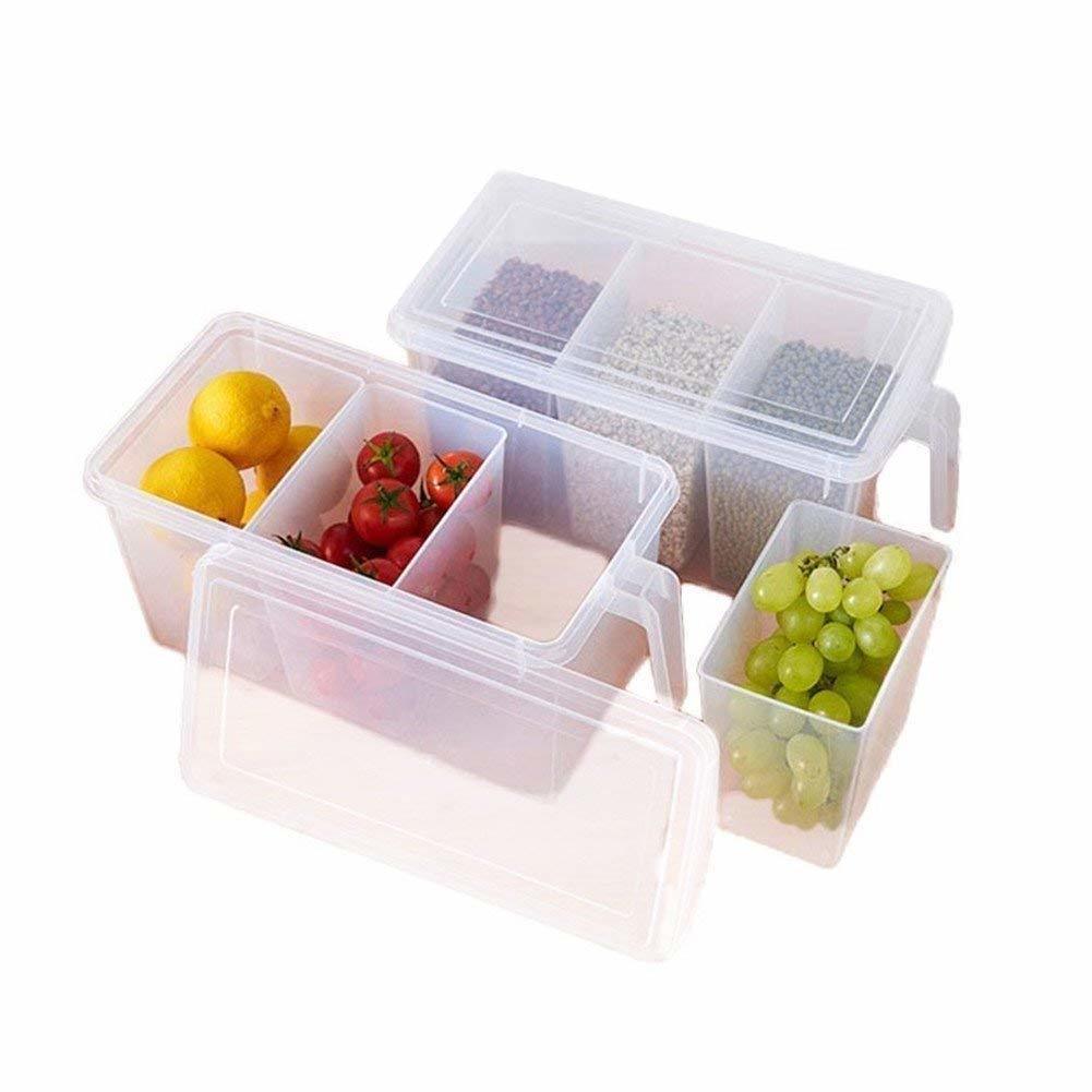 Multipurpose Fridge Storage Basket 3 Part