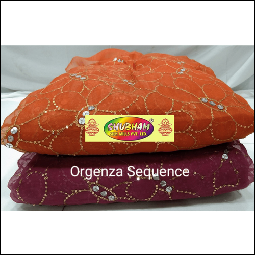 Organza Sequence fabric