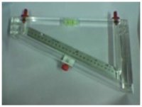 Inclined Manometer - Acrylic Material, Measurement Range 0-10 Mmwc To 0-50 Mmwc