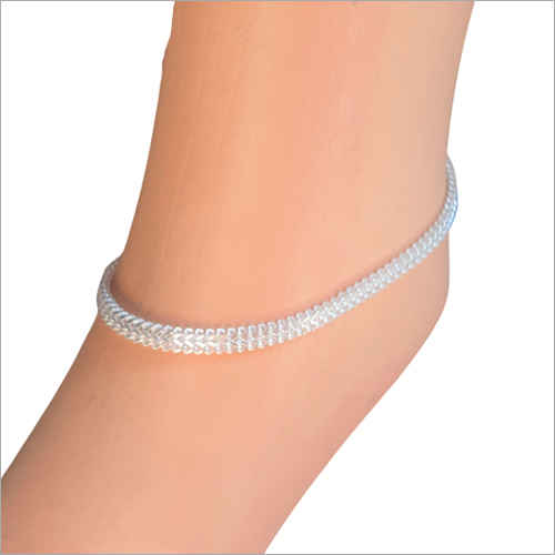 Chain Type Designer Anklets - Premium Grade Metal, Various Sizes Available | Breakage Resistant, Stylish for Weddings, Parties, Engagements, and Anniversaries