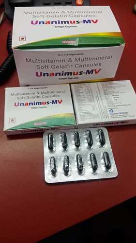 Multivitamin & Multimineral Soft Gelatin Capsules