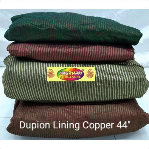 Dupion Lining Copper Fabric