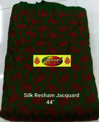 Silk Resham Jacquard Fabrics