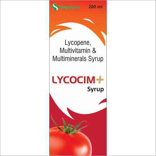 200 ml Lycopene Multivitamin and Multiminerals Syrup
