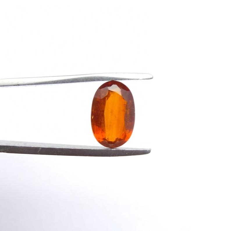 3x4mm Orange Kyanite Faceted Oval Loose Gemstones