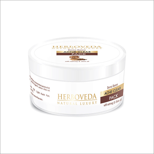 Acne Clear Face Pack Ingredients: Metals Extract