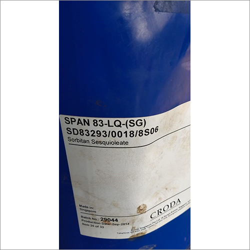 Span 83- LQ- (SG) Sorbitan Sesquioleate Powder