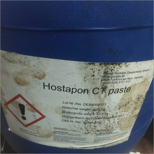 Hostapon Ct Paste Chemical Name: 100C Fluoropure Powder
