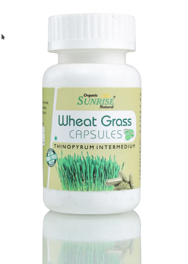 Wheatgrass Capsules - Age Group: For Adults