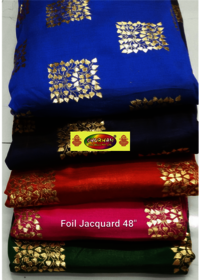 New Foil Jacquard Fabrics