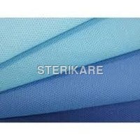 Laminated Non Woven Fabric - Medical Grade Spunbond & Spunlace, 80 Kg Roll, White & Light Blue Colors, Waterproof, Recyclable, Dust Resistant, Anti-bacteria