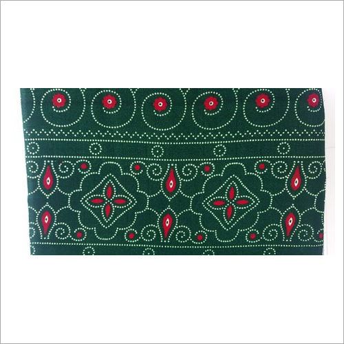 Bandhani Printed Velvet Fabric