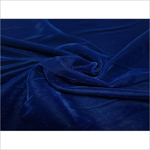 Light Navy Blue Velvet 9000 Fabric