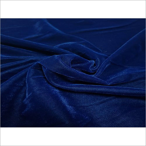 Light Navy Blue Velvet 9000 Fabric