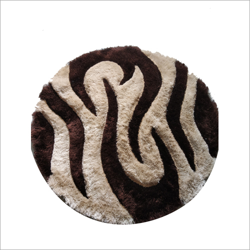 Shaggy Round Carpet