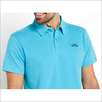 Mens Polo T-Shirt - Natural Fabric, Sizes S-L-XL | Short Sleeve, Breathable, Skin-Friendly Design