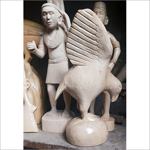 Wood Carving Statue