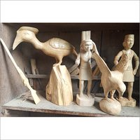 Wood Carving Statue