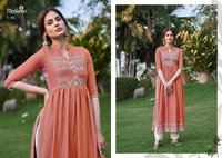 Maisha Nazneen Vol 2 Rayon Printed And Handwork Kurti With Bottom Catalog