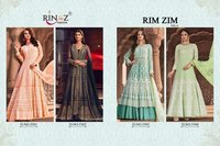 Rinaz Fashion Rim Zim Vol 6 Butterfly Net With Work Pakistani Suit Catalog