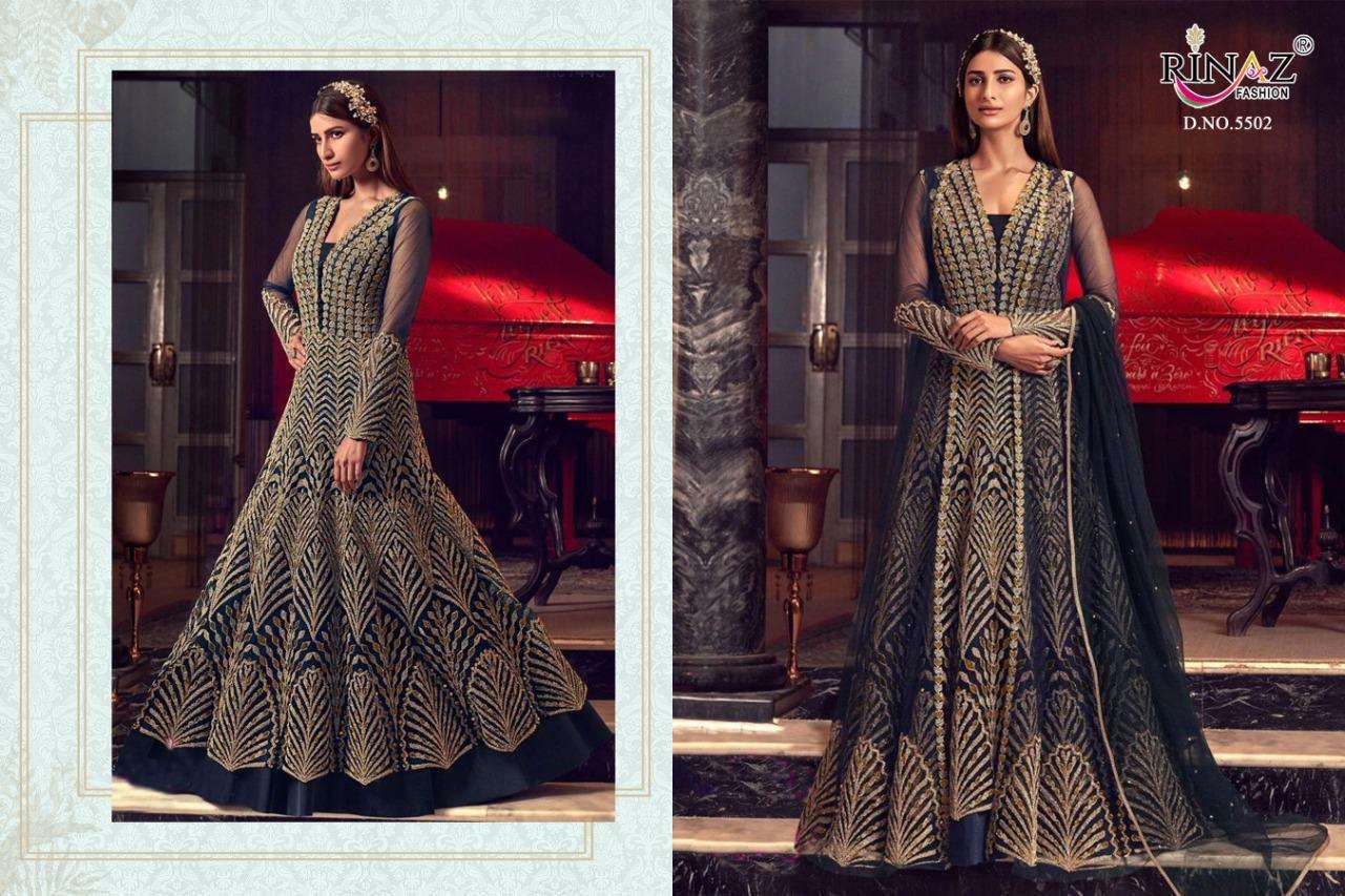 Rinaz Fashion Rim Zim Vol 6 Butterfly Net With Work Pakistani Suit Catalog