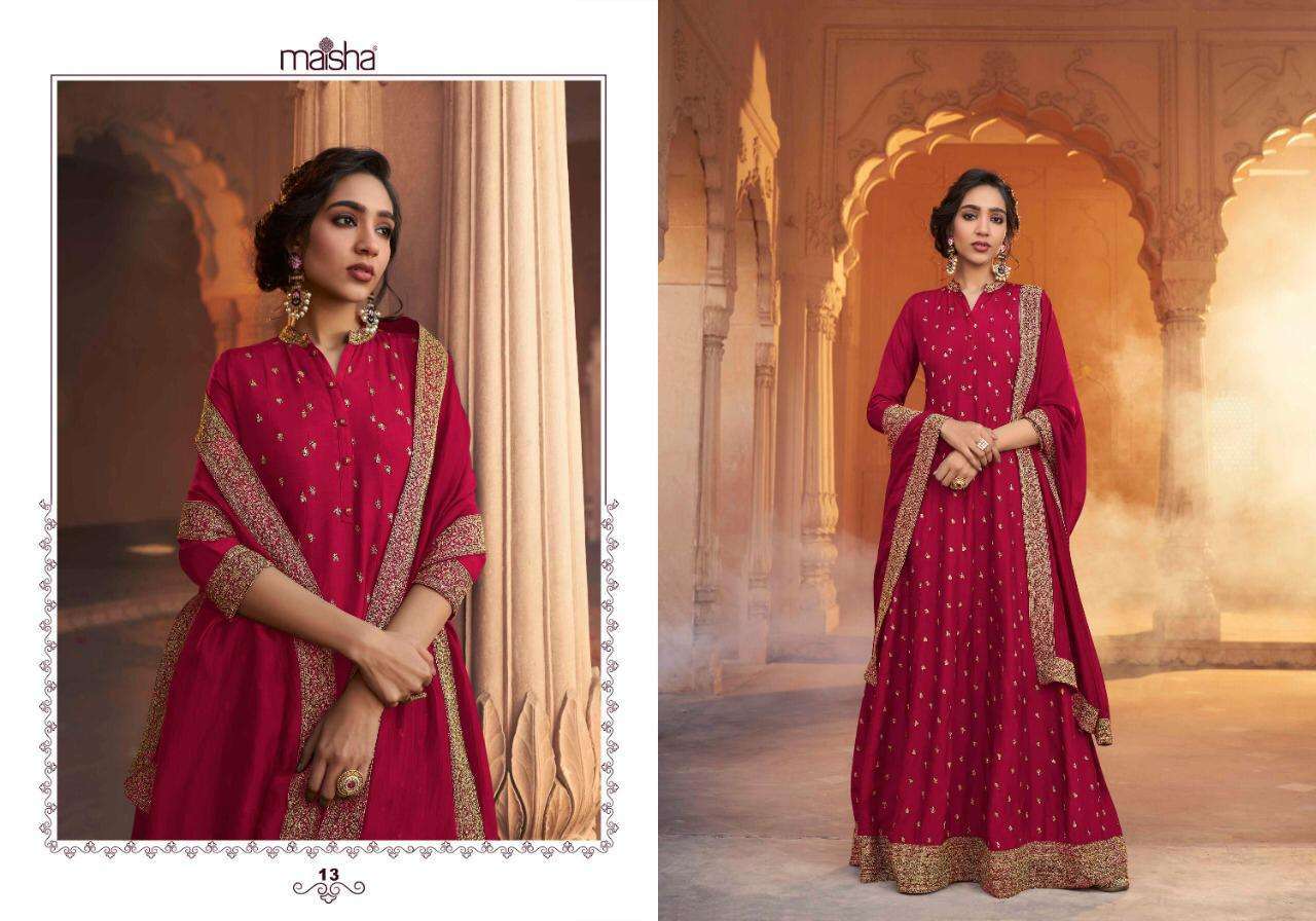 Maisha Maskeen Vol 4 Russian Silk Readymade Suit Catalog