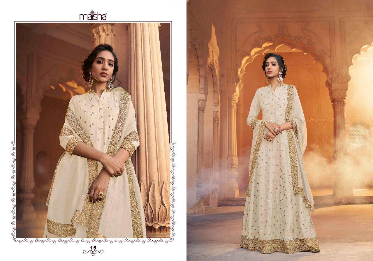 Maisha Maskeen Vol 4 Russian Silk Readymade Suit Catalog